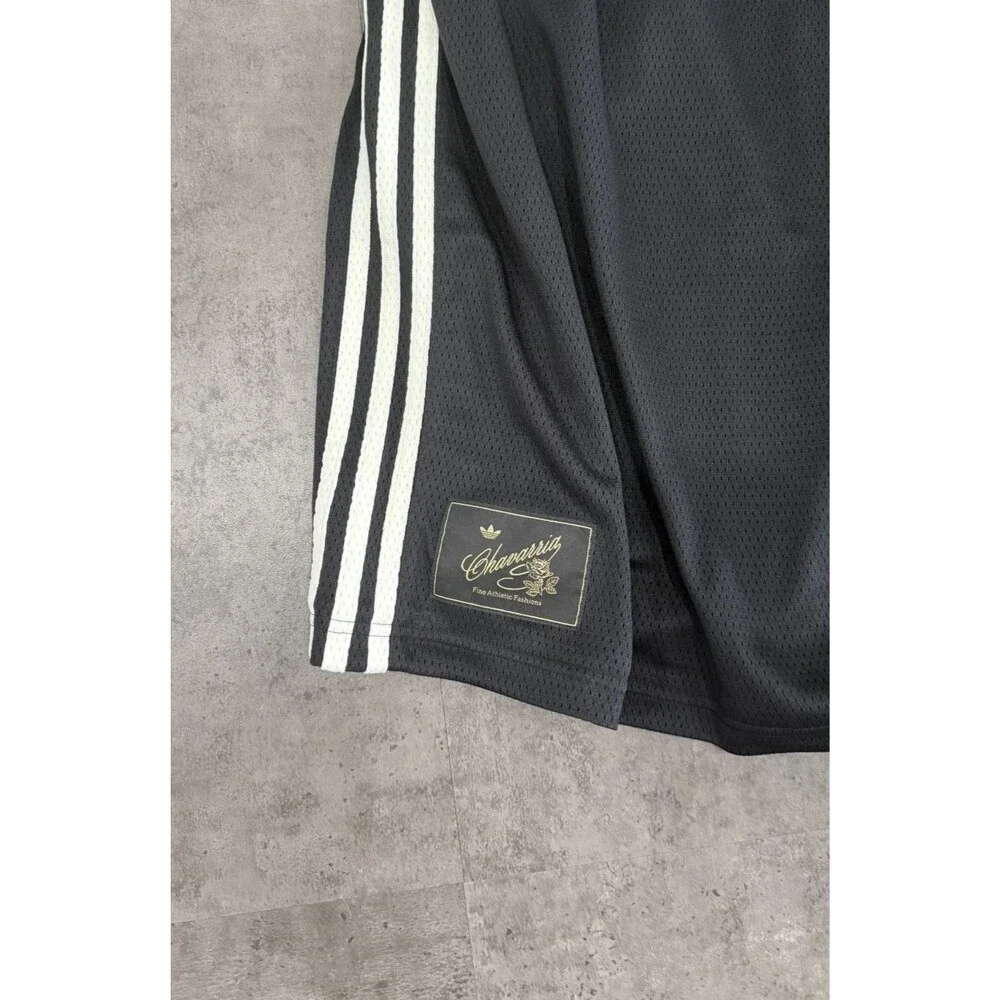 Willy Chavarria x Adidas Oversized LayeredMesh Basketball Shorts Size LRG KR8682